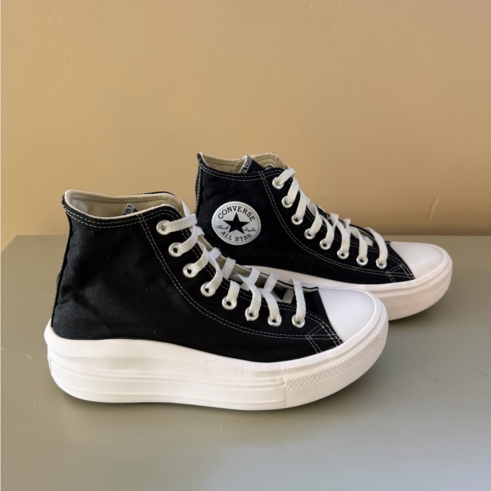 Converse Chuck Taylor All Star Move Platform Shoes, Women’s Size 9
